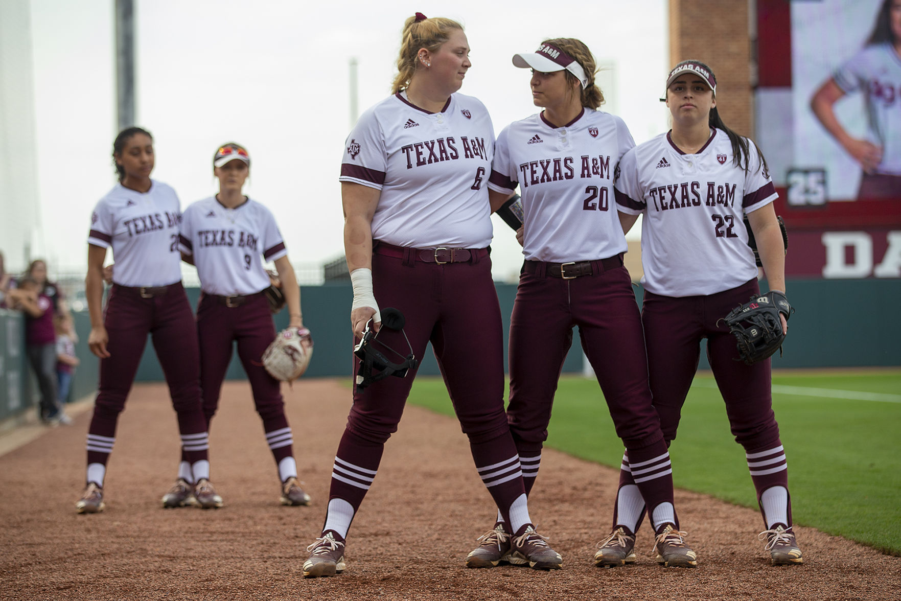 Texas A&M softball vs Texas State